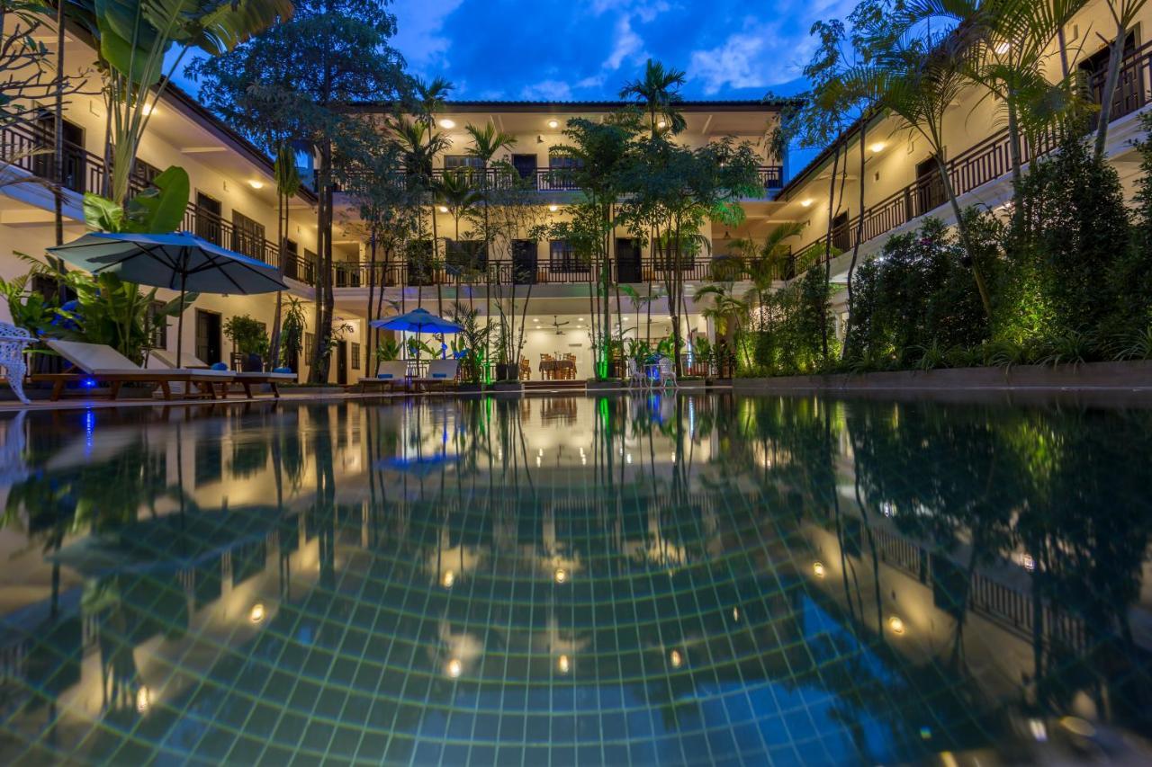 洱湾精品酒店wind Boutique Hotel シェムリアップ エクステリア 写真