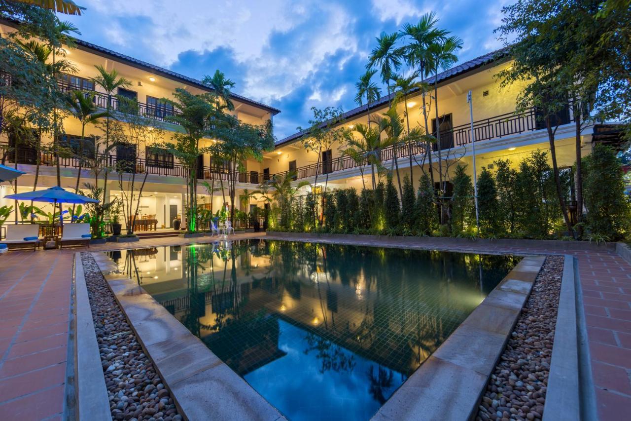 洱湾精品酒店wind Boutique Hotel シェムリアップ エクステリア 写真